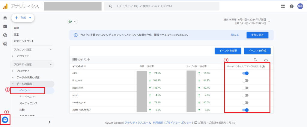 GA4コンバージョン設定